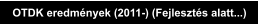 OTDK eredmények (2011-) (Fejlesztés alatt...)